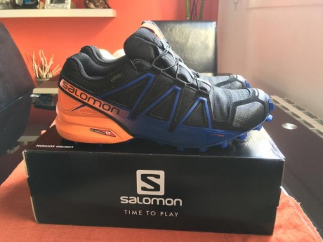 Compre estas zapatillas para la práctica del IPSC, pero las tallas son muy justas así que no me hecho 02