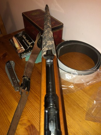 Buenos dias. Pongo en venta mi carabina destroyer 9mm pb. 
Muy buenas condiciones. La mdera esta al aceite 01