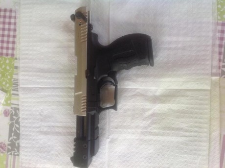 Vendo Walther P 22 Target.
Buen estado. 2 cargadores y caja original.
Calibre 22.
100 euros más envío. 02