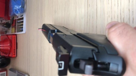 Vendo punto de mira (naranja) y alzas micrometricas con altura y deriva excepcionales para tiro de precisión. 02