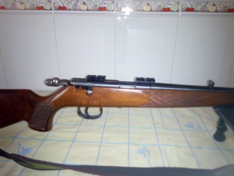 Hola, vendo mi carabina de cerrojo anschuzt modelo 1915-1916, el motivo es que la compré a un compañero 00