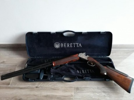 Vendo escopeta Beretta 682 Gold E Trap. Cañón de 76 cm, 2 y 1 estrellas fijas, y culata regulable con 02
