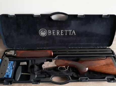 Vendo escopeta Beretta 682 Gold E Trap. Cañón de 76 cm, 2 y 1 estrellas fijas, y culata regulable con 00