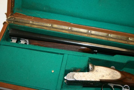 Vendo V. Sarasqueta impecable en estado de nueva con garantia cañones de 71 decimas de choque 18,5-18 01