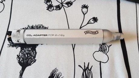 Carabina semiautomática de Umarex, réplica Winchester del oeste, de bombona de CO2 de 88 gr y perdigones 10