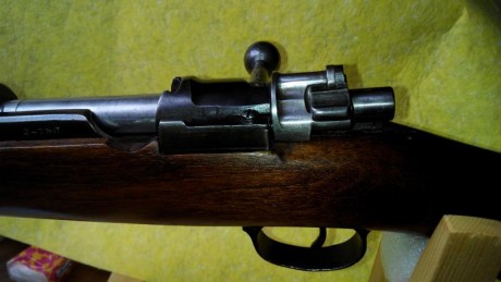Vendo el bien conocido fusil de Santa Barbara mode Coruña de 1948, en calibre 8x57 (7,92 indicado) en 10