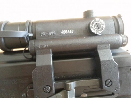RESERVADA-VENDIDA  :band: 


Vendo SAIGA-12, guiada en "A"
 muy cuidada, piezas con numeracion, 21