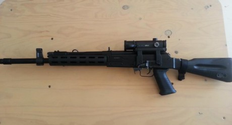 RESERVADA-VENDIDA  :band: 


Vendo SAIGA-12, guiada en "A"
 muy cuidada, piezas con numeracion, 60