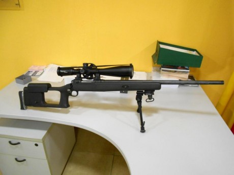 Lo dicho se vende un Rifle Savage Tactico del Calibre 308 W.
Precio venta de 1.100€ + portes
El rifle 01