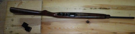 Buenas tardes.
Vendo carabina Ruger 10/22 con dos cargadores de 10 disparos.
La carabina semiautomática 00