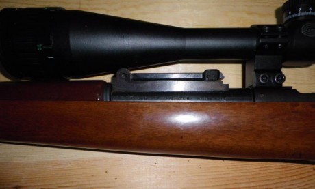 Buenas tardes.
Vendo carabina Norinco JW 25A Cal. 22 LR, replica del mauser K98, con dos cargadores uno 00