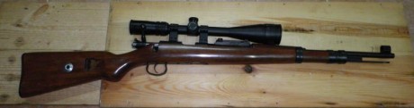 Buenas tardes.
Vendo carabina Norinco JW 25A Cal. 22 LR, replica del mauser K98, con dos cargadores uno 12