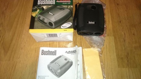 Vendo Telémetro Bushnell Yardage 450 en perfecto estado de uso.
    (((VENDIDO))) 01