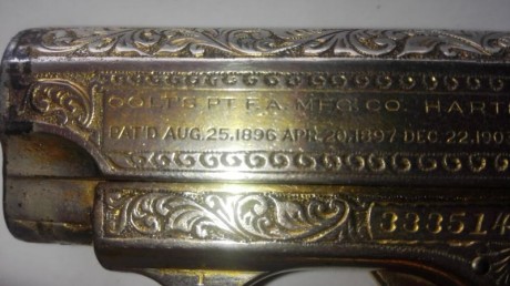 Buenas Noches, les presento esta hermosa COLT automotica calibre 25 "modelo 1908 creo?" perteneciente 10