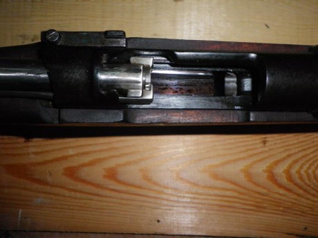Buenos días.
Vendo carabina histórico mauser recalibrado por B.O.P.E. a 308 W, originariamente era un 00