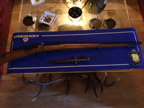 Vendo Carl Gustav 6.5x55 sw 1909. impecable todo original esta en Bilbao 700€ 02