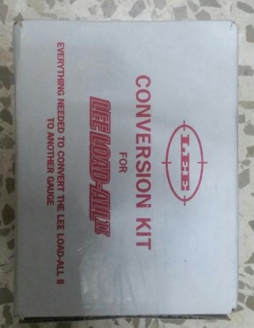 Se vende conversion calibre 20 para prensa seminetalicos LEE LOAD-ALL II.

Totalmente nuevo sin estrenar.
25€ 00