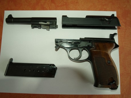Pues si vendo una Walter P-38 de 9mm, me la paso un Amigo para su venta está muy bien en todos los sentidos, 01