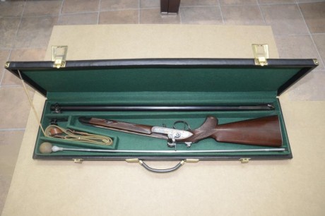 Vendo rifle Rigby Creedmoor Match Cal. 451, fabricado por el taller AMR Antonio Marcos Relea en Eibar. 00