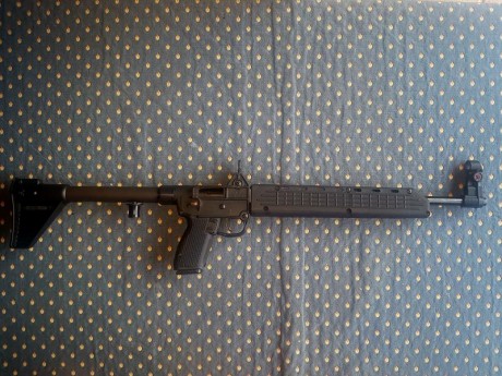 RESERVADA. Vendo Keltec Sub 2000 en 9mm. Guiada en D.

Esta en Barcelona provincia.

Precio- 500 envío 01