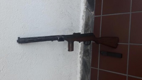 Vendo Subfusil "naranjero" Modelo Coruña en perfecto estado de conservación. Con  Certificado 00