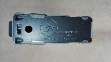 Hola, vendo cargador metálico para AR-15 de 30 disparos. Está sin usar pero tiene marcas de meterlo y 11