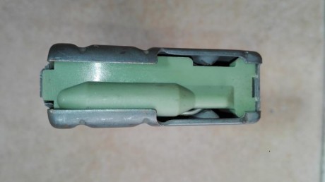 Hola, vendo cargador metálico para AR-15 de 30 disparos. Está sin usar pero tiene marcas de meterlo y 10