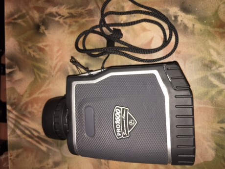 Vendo este telemetro laser Bushnell Pro 1600.
mide en mts y yds.
Usado en contadas ocasiones. Funcionamiento 00