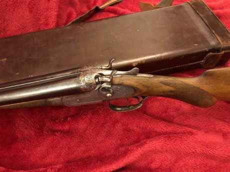 Buenas, edito y vuelvo a ponerla a la venta.

El mes pasado recibí esta escopeta de perrillos. Marca J. 42