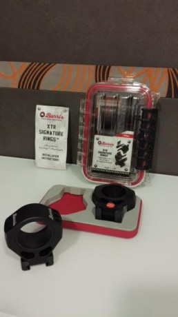 Son para tubo de 34 mm. y altura media. Llevan unos anillos que te permiten darle corrección de 0 a 40 00