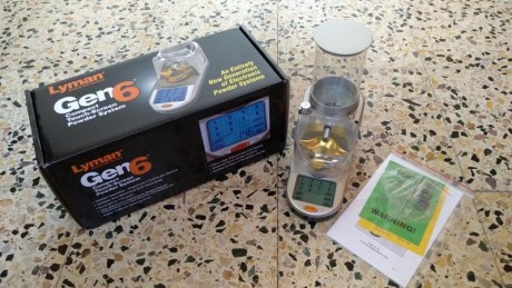 Pongo a la venta este material para recargar.
Dosificador electronico Lyman GEN6, como nuevo en su embalaje 00