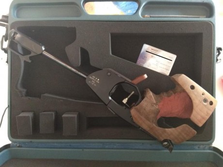 Vendo STEYR FP Match 22LR.

Pistola de modadlidad libre. Adquirida a un compañero de mi club. Cacha retocada. 01