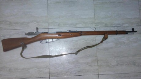 Hola .
Se vende Mosin Nagant en 7,62x54 , del año 1936.
Arma procedente de arsenal Ucraniano , prácticamente 00