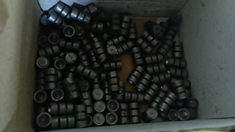 Pues lo dicho, vendo mi pistola Walther GSP con los carros del calibre  .22 corto    y .32,  con 2 disparadores, 81