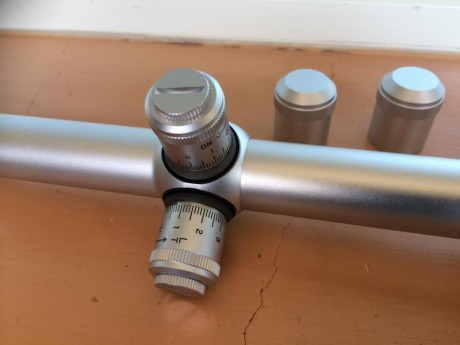 vendo visor weaver t36 36x40 plata comprado en marzo 2018 ( solo estrenado, con factura de compra) . con 10