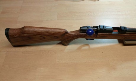 Pongo a la venta una carabina Remington 22Lr. con cañon Match pesado y flutet en inox.
Es el modelo 504-T 00