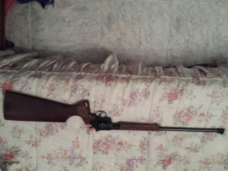 Buenas tardes , vendo carabina Alfa Hunter calibre 22lr , en perfecto estado , no ha tirado ni una caja 00