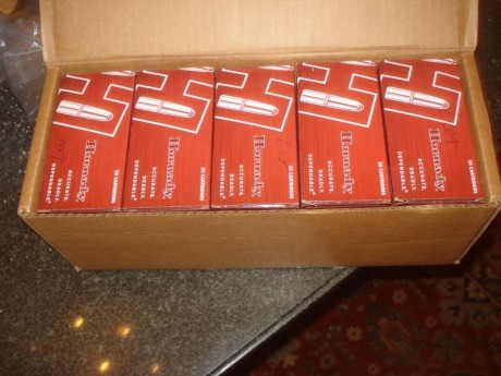 Hola majetes,

Vendidos los tres lotes de 500 vainas cada uno de vainas Hornady en calibre .222R.

Un 02