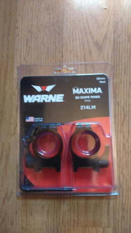 Vendo anillas Warne 30 mm Desmontables y altura Media, perfecto estado 
((((((VENDIDAS))) 00