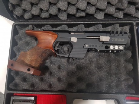 Vendo pistola Tesro TS 22 3, està perfecta, especial para tiro olímpico, es una máquina de hacer 10.

Precio 02