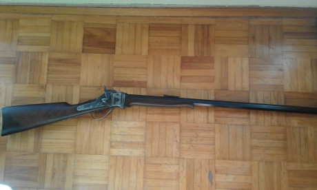Rifle Sharp Sporting, I.A.B., calibre 45/70 precio de venta 700 euros, también estaría interesado en el 02