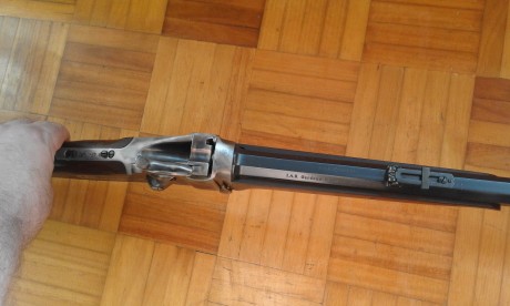 Rifle Sharp Sporting, I.A.B., calibre 45/70 precio de venta 700 euros, también estaría interesado en el 01