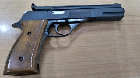 Pistola Astra TS 22 LR la vendo por tener el cupo lleno y no utilizarla,la pistola esta en muy buen estado 00