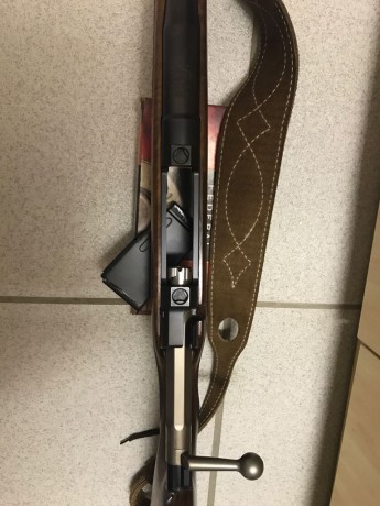 VENDO RIFLE MAUSER CALIBRE 375  ESTADO NUEVO SOLO HA TIRADO 10 TIROS POR DEJAR LA CAZA
ESTA EN LLEIDA 11