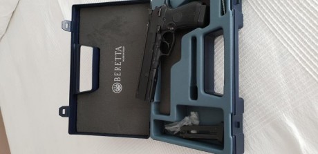 Buenas ,pongo a la venta preciosa beretta 87target 22lr con dos cargadores y maleta original,agrupa muy 02
