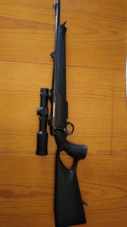 Muy buenas:
Pongo a la venta rifle Sabatti con culata thumbhole en calibre 222rem.
Tiene cañón de 40cm.
Ha 00