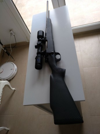Buenas noches compañeros:

Compré en noviembre un rifle nuevo de trinca, en armeria, un rifle Zastava 21