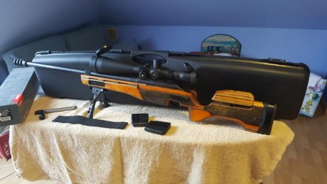 VENDO EN CONJUNTO:  PRECIO 2100 € + GASTOS.

fUSIL TIKKA SPORTER
VISOR SIGHTRON SII 10-50X60
ANILLAS HAWKE
BASE 10