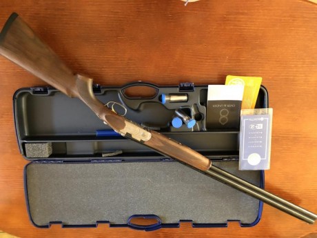 Hola vendo escopeta superpuesta Beretta Silver Pigeon I Calibre 20. La escopeta está completamente nueva, 02