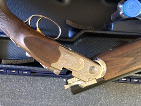 Hola vendo escopeta superpuesta Beretta Silver Pigeon I Calibre 20. La escopeta está completamente nueva, 01